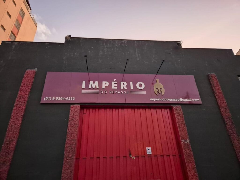 Fachada da loja Império do Repasse em Belo Horizonte